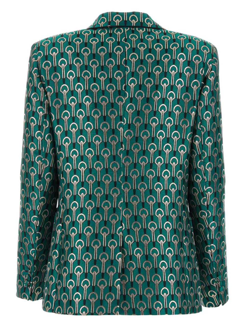Weekend Max Mara Zulia jacquard blazer - Groen