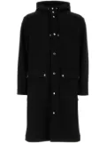 ASPESI drawstring buttoned parka - Black