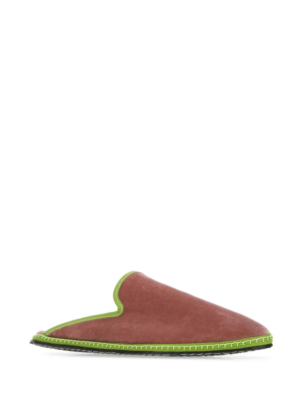 Vibi Venezia velvet slippers Pink