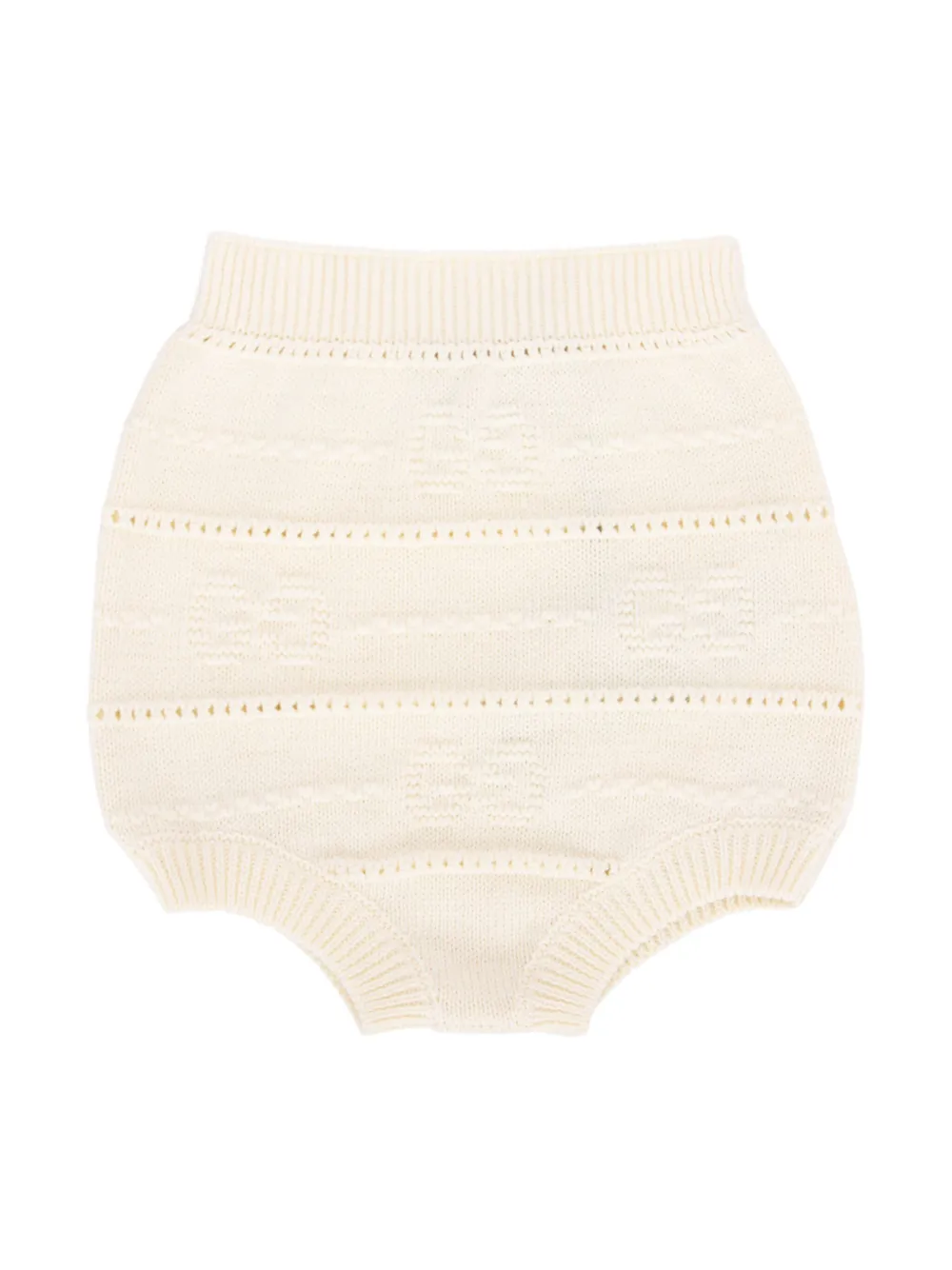 Gucci Kids GG shorts met stiksel Beige