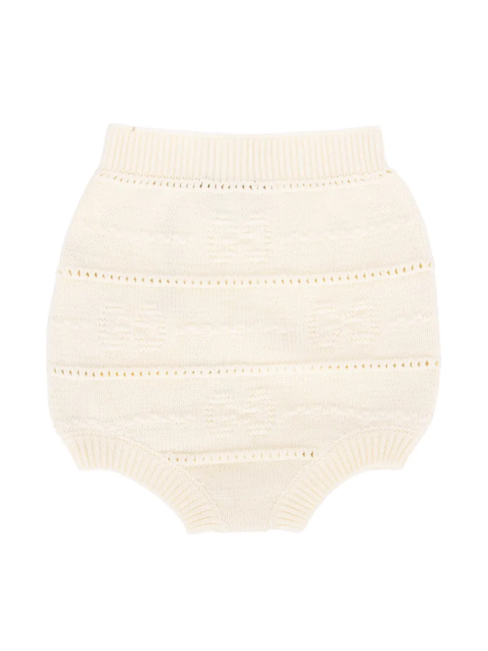 Gucci Kids GG shorts met stiksel - Beige
