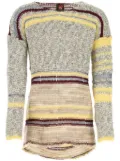 VITELLI open-back jumper - Yellow