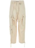 ISABEL MARANT Eusebio cargo trousers - Neutrals