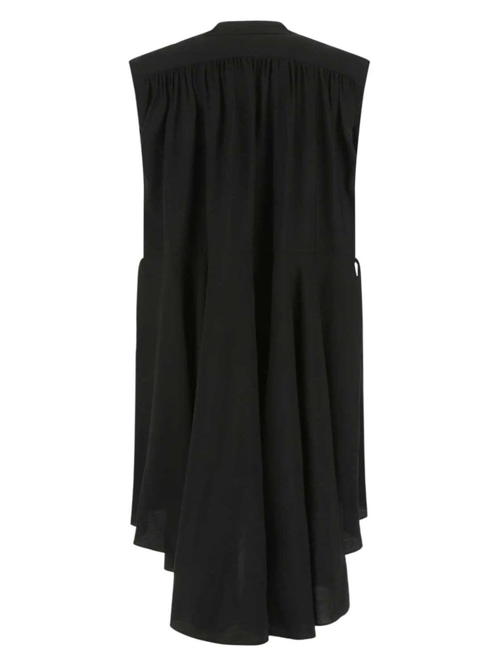 QUIRA Asymmestric dress - Zwart