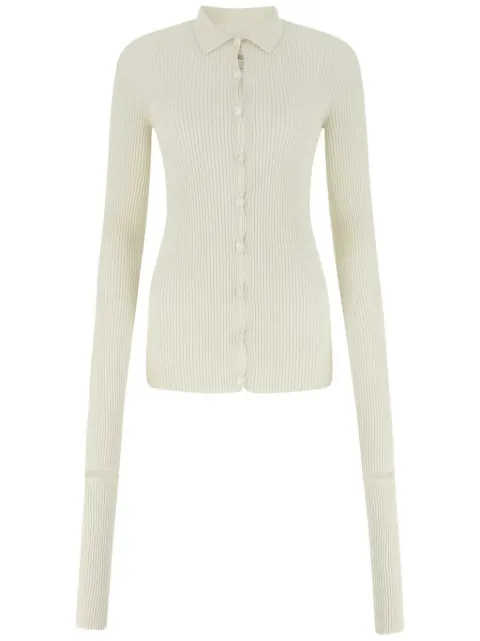 QUIRA Classic collar cardigan