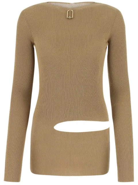 QUIRA top con detalle de aberturas
