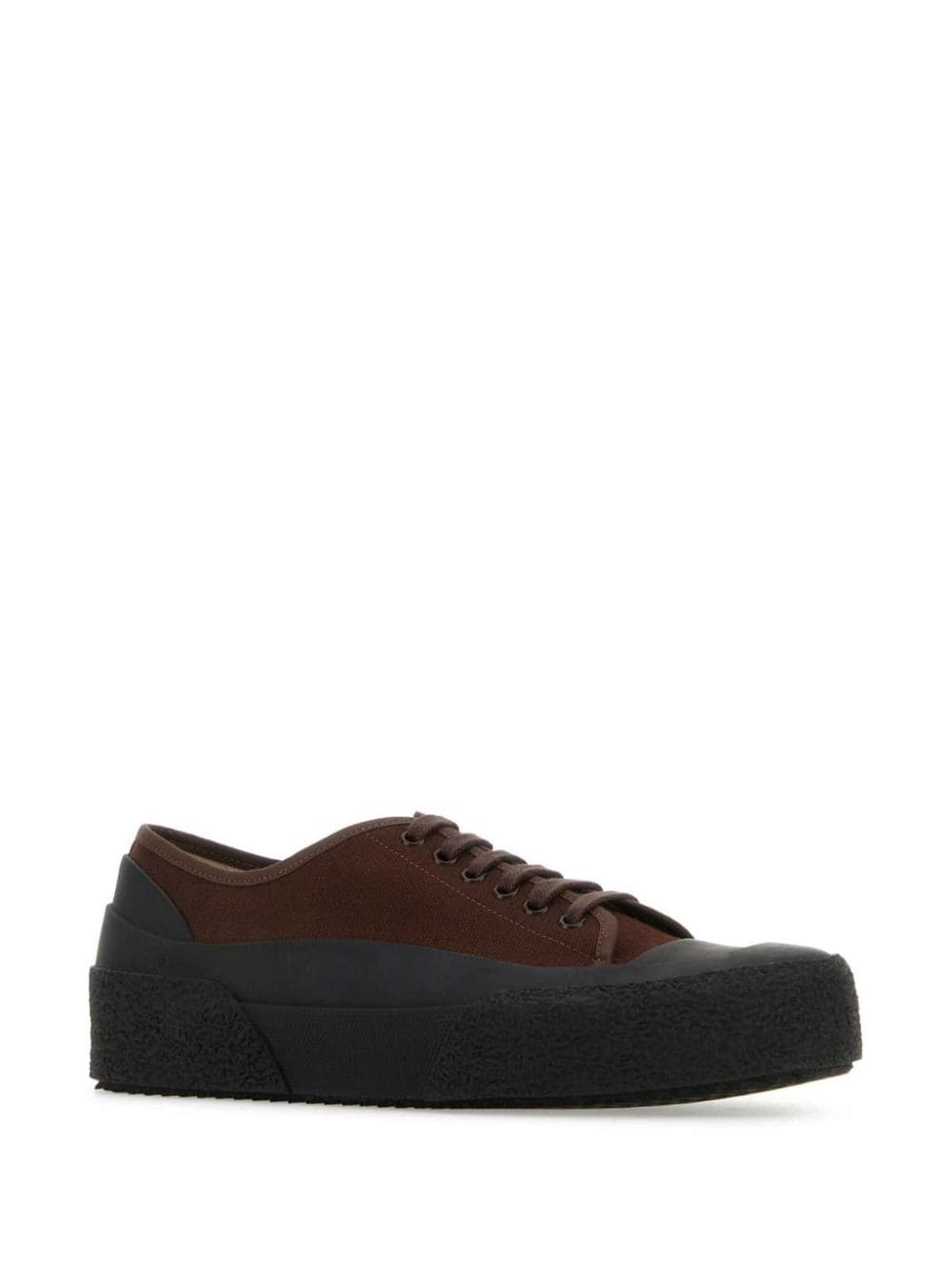 Studio Nicholson Sharp canvas sneakers - Bruin