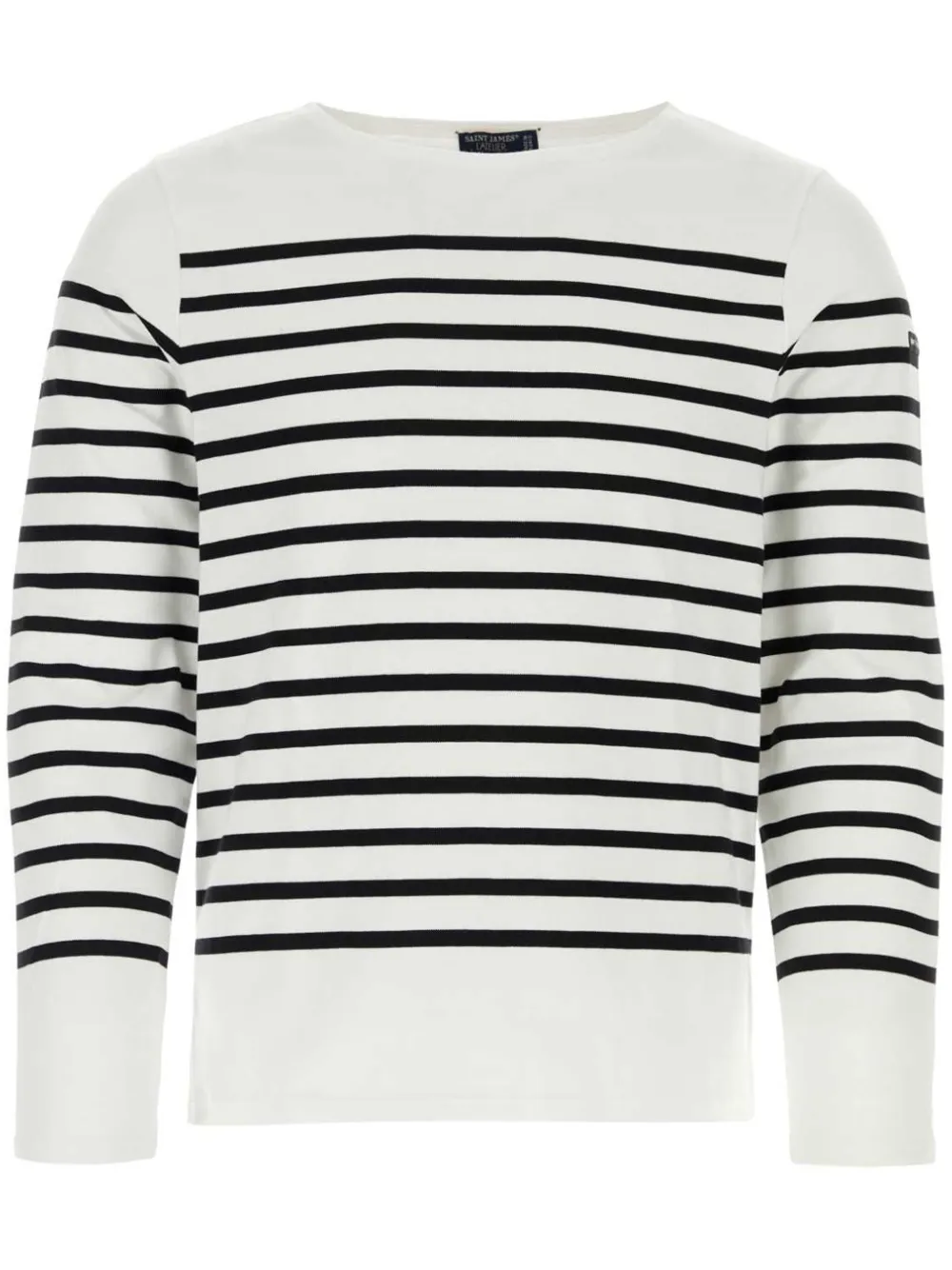 Saint James suéter con rayas estampadas | blanco | Image 1