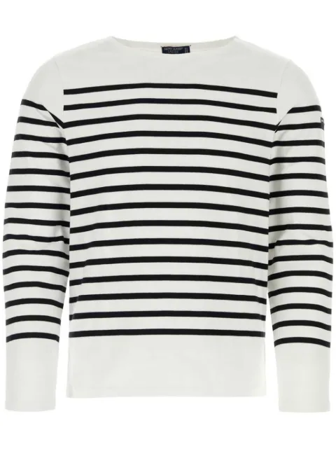 Saint James stripe-print jumper 