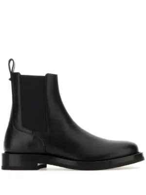 VALENTINO】 ロックスタッズ カーフスキン コンバット ブーツ