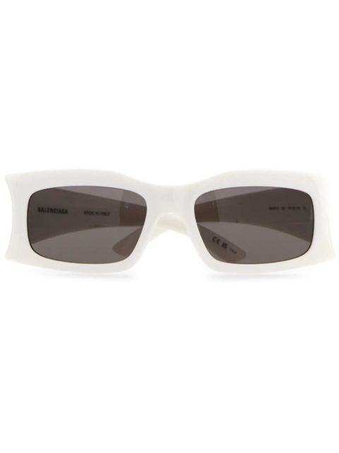 Balenciaga Eyewear logo rectangle-framed sunglasses Men