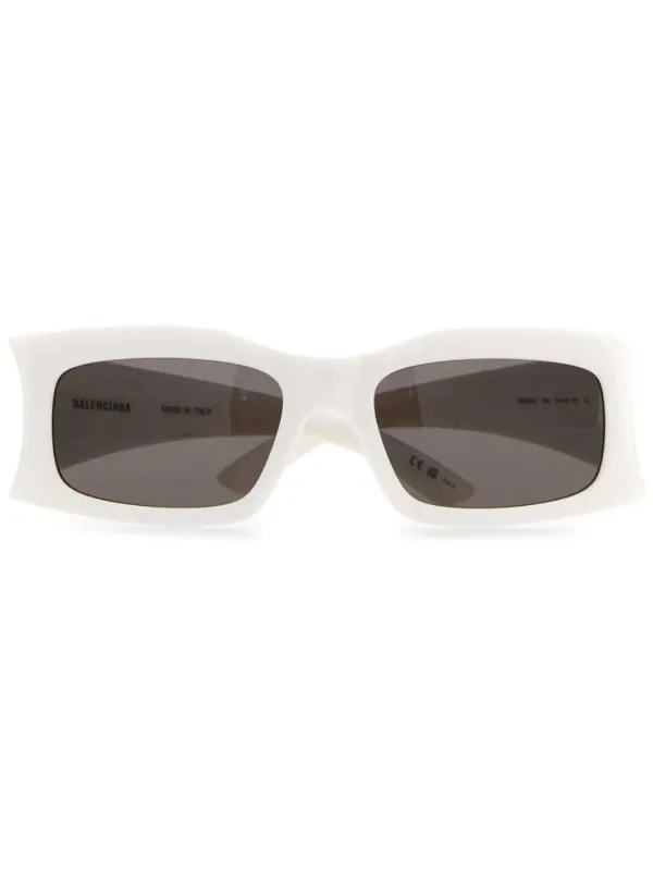 Balenciaga Eyewear スクエアフレーム サングラス | ホワイト