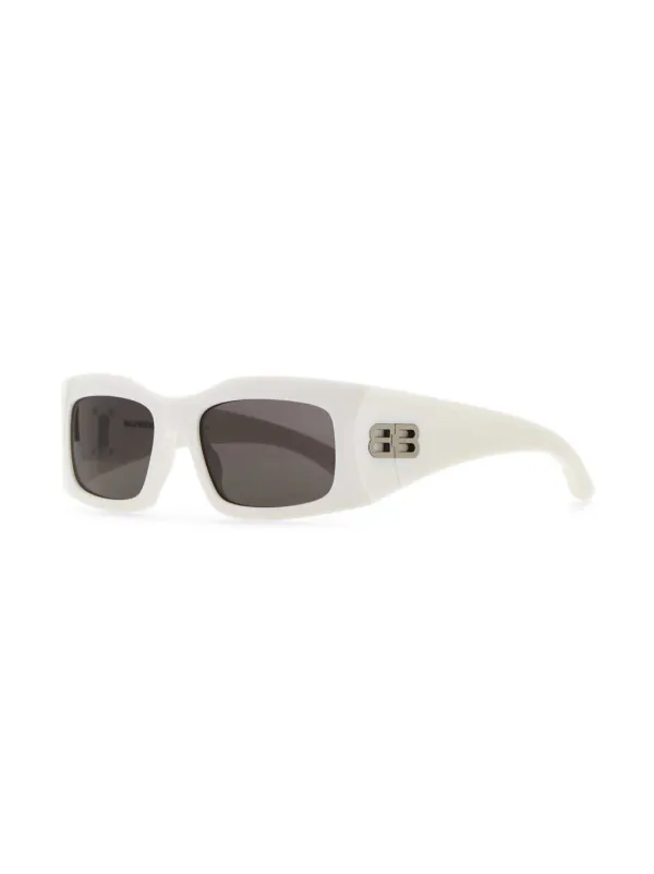Balenciaga Eyewear スクエアフレーム サングラス | ホワイト