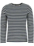 Saint James stripe-print T-shirt - Blue