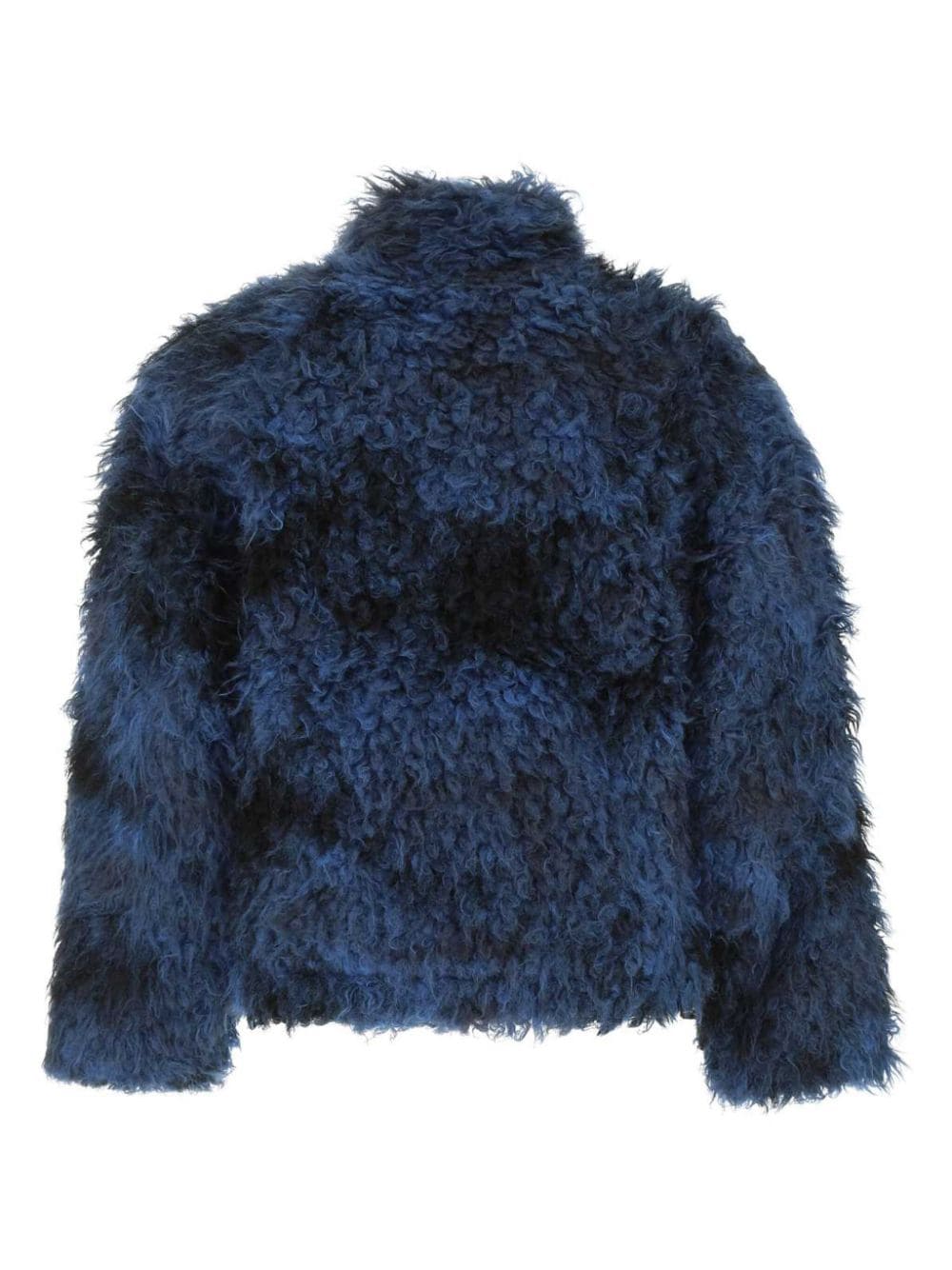 MCQ faux-fur jacket - Blauw