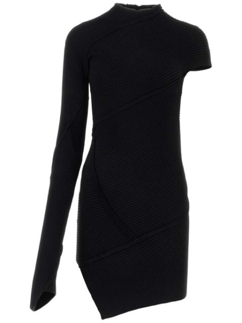 Balenciaga asymmetric-sleeves mini dress Women