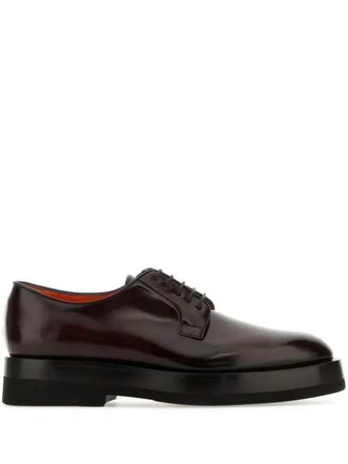 Chaussures en cuir à lacets - Santoni - Modalova