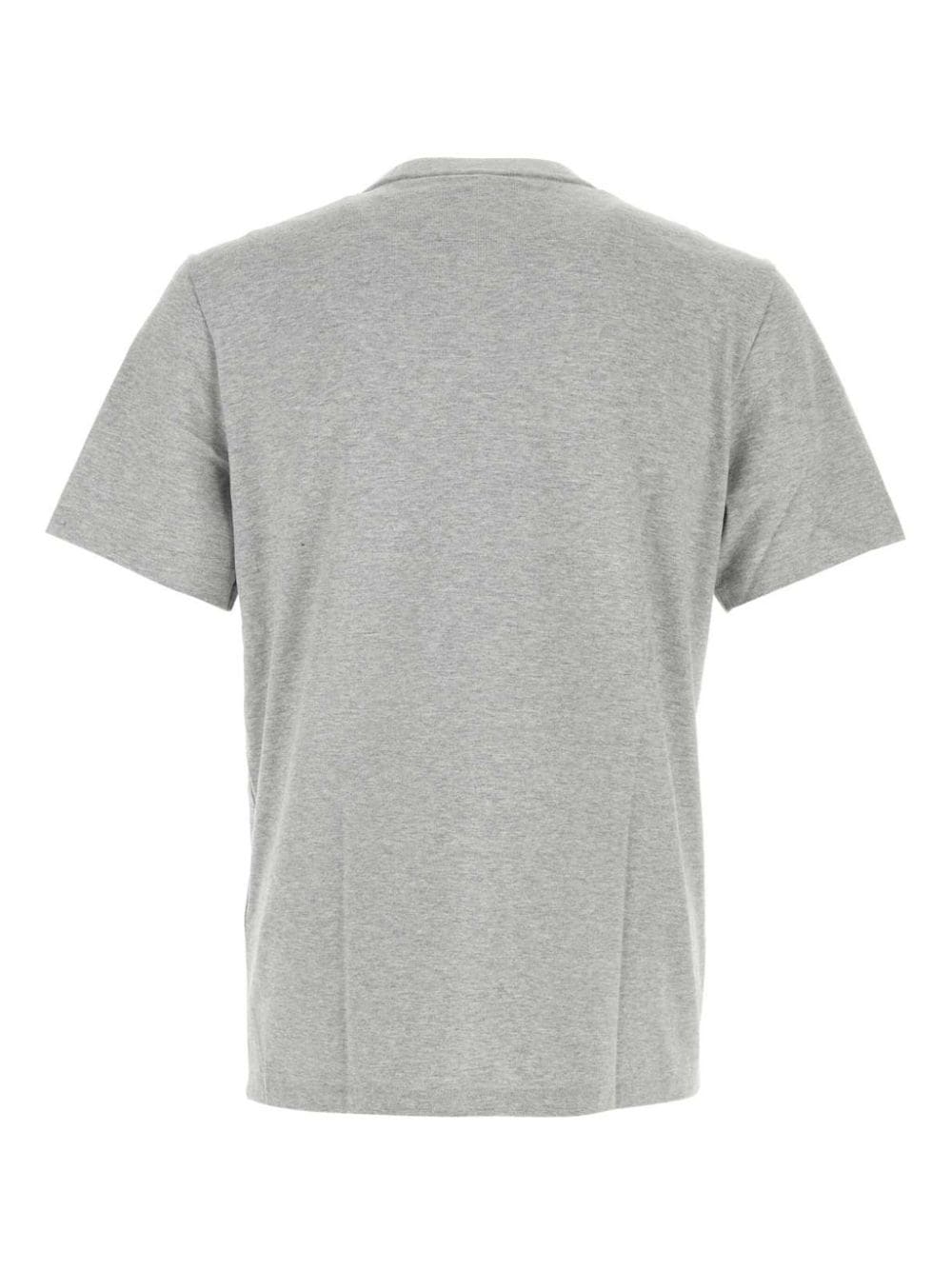 Shop Mcm Laurel Logo-print T-shirt In Grey