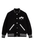 AMIRI KIDS Star Varsity bomber jacket - Black