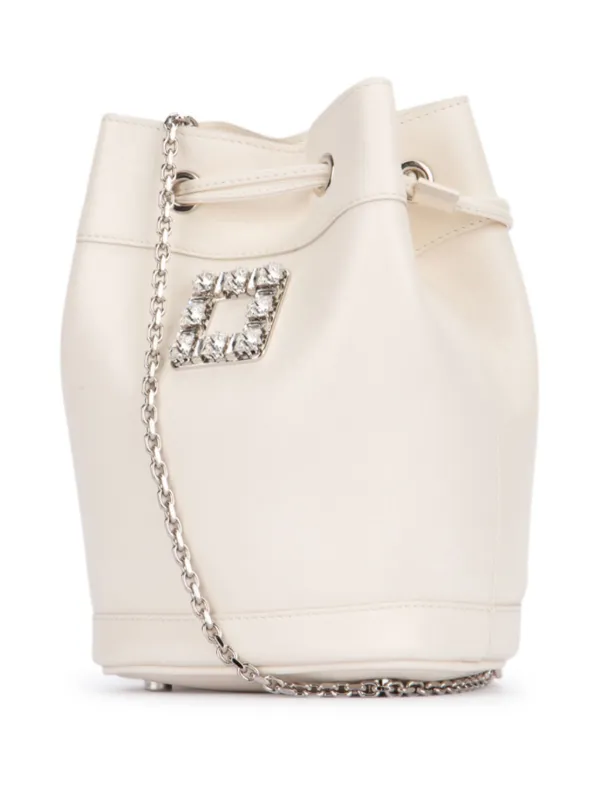 【Roger Vivier】Tres Vivier bucket bag Roger Vivier Très Vivier Leather Bucket Bag | italist