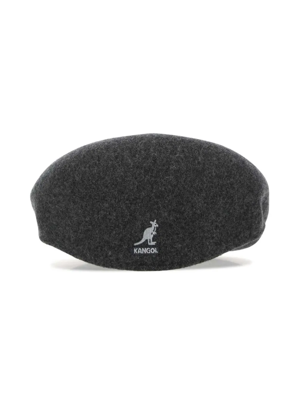 Kangol Gemêleerde bakerboy pet van wolvilt Grijs