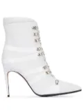Manolo Blahnik 105mm Roblax boots - White