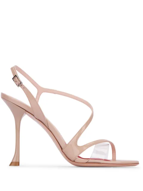 Roger Vivier 100mm leather sandals