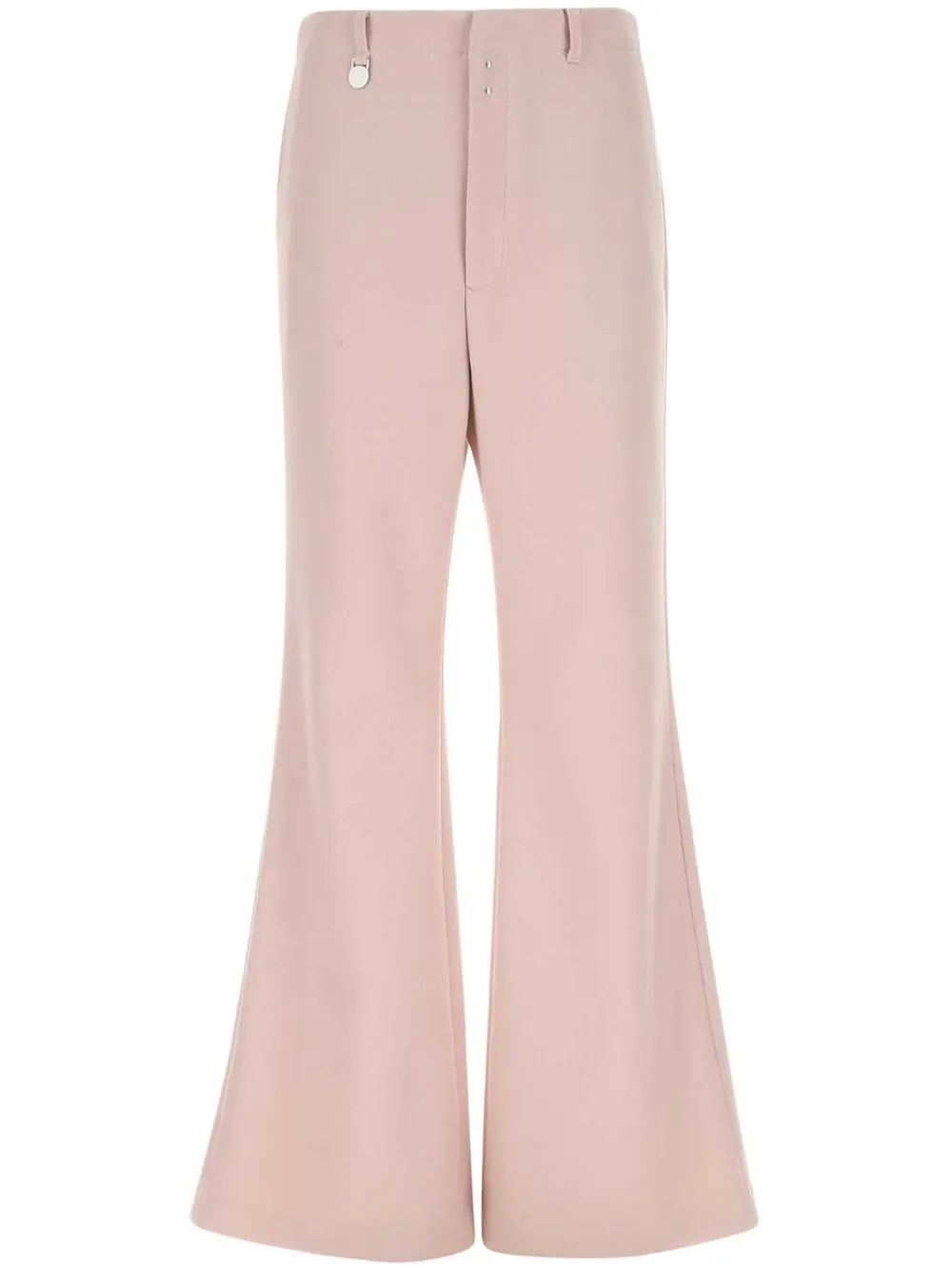 MM6 Maison Margiela Broek met wijde pijpen Beige