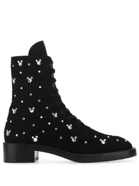 Stuart Weitzman x Disney boots 