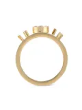 Maison Margiela embossed band ring - Gold