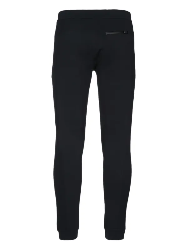 PRADA ブラック スウェット ポケット付き Prada ジップポケット スウェットパンツ | ブラック | FARFETCH JP