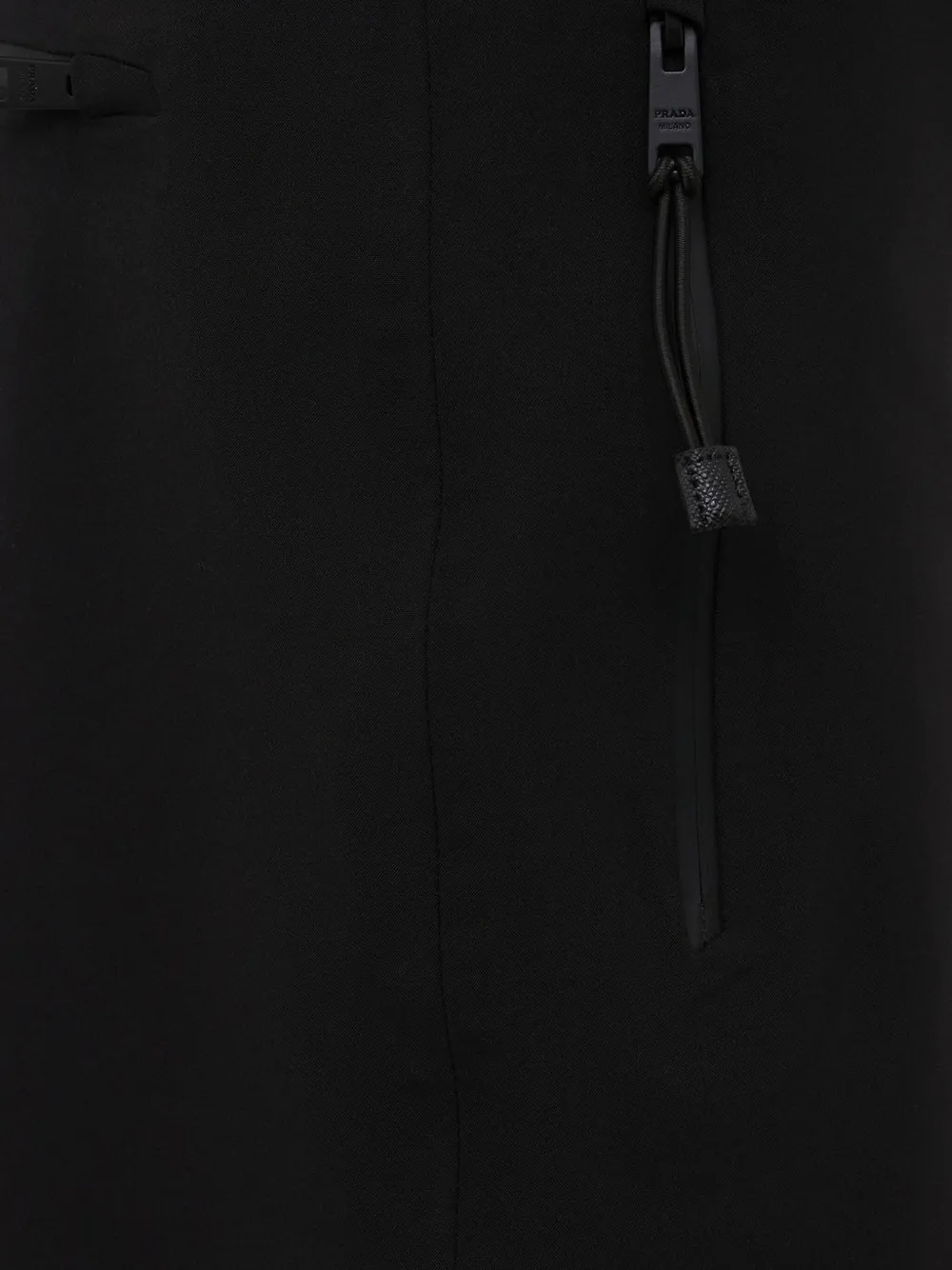 Prada Gestreepte shorts Zwart