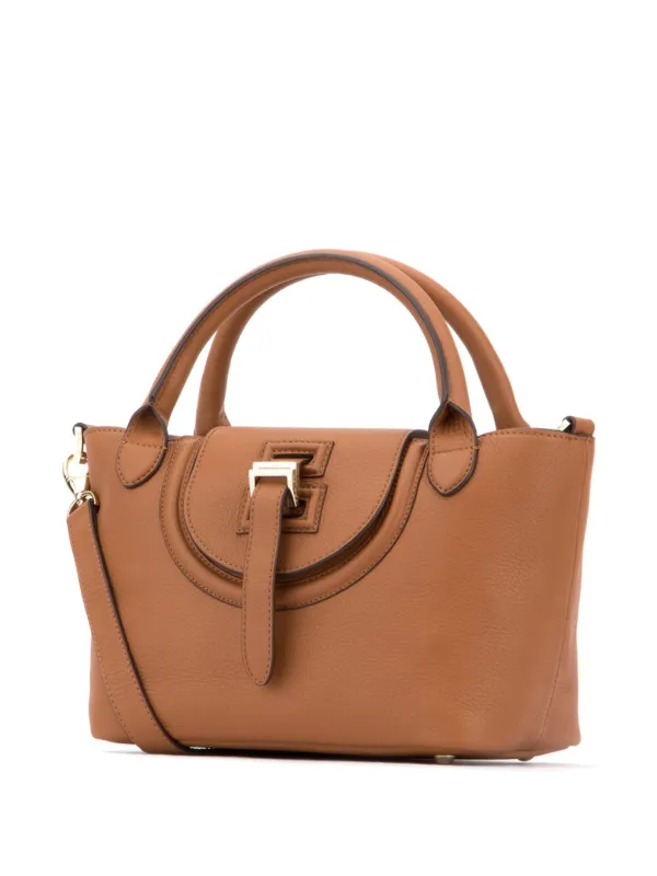 トートバッグ MELI MELO Borsa Meli Melo ロゴ トートバッグ | ブラウン | FARFETCH JP