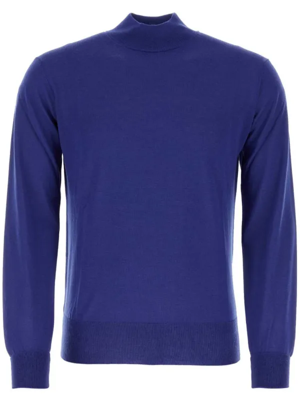 PT Torino Virgin Wool Jumper in Blue