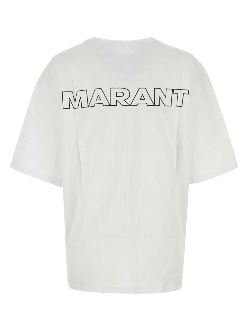 Shop Isabel Marant Guizy T-shirt In White