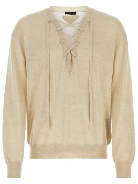 Prada V-neck sweater