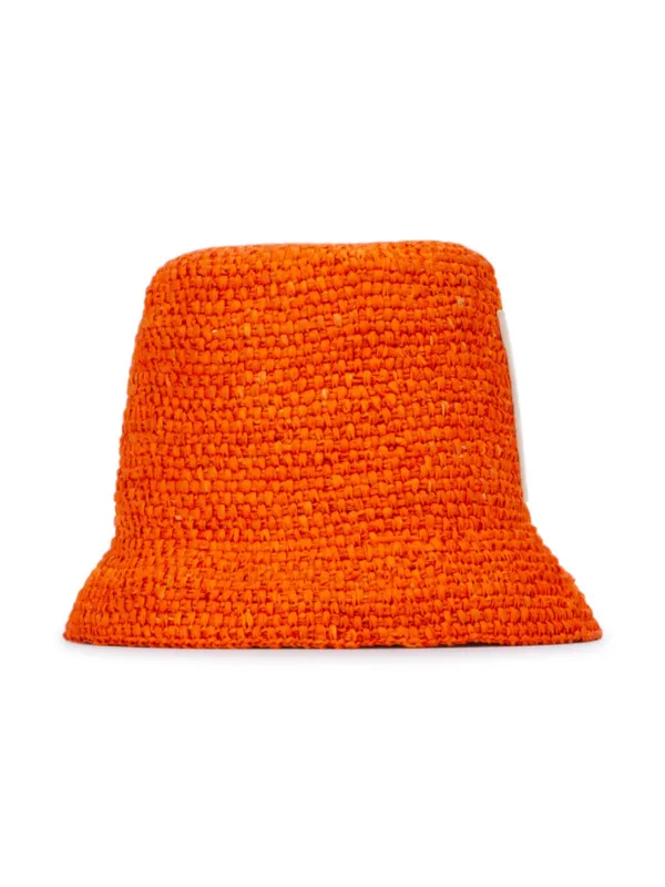 【送料&関税込】Jacquemus Le Bob Ficiu Bucket Hat Jacquemus Le Bob Ficiu Bucket Hat | Orange | FARFETCH