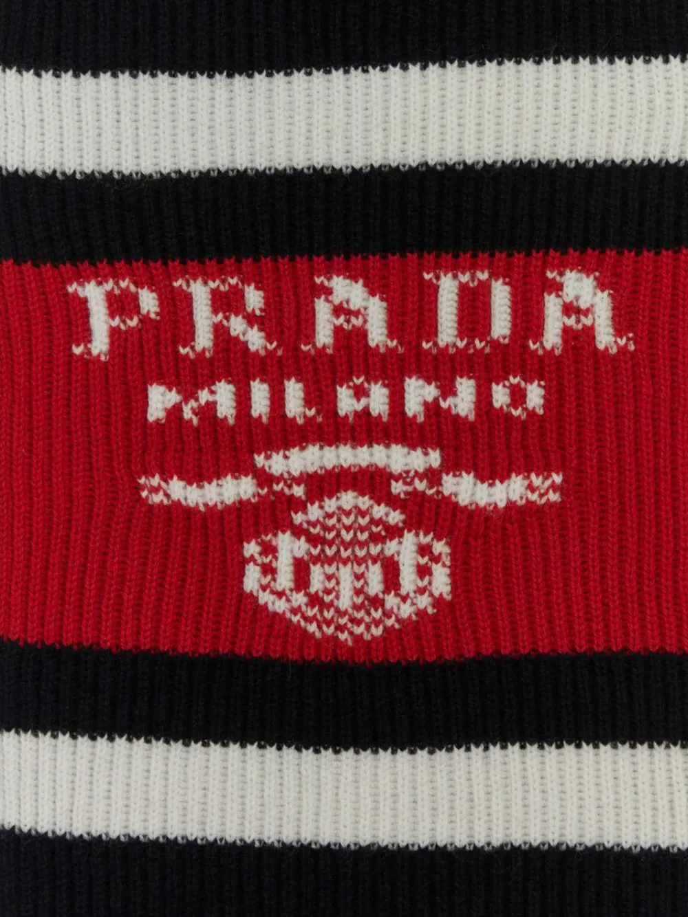 Prada Kasjmier sjaal Zwart