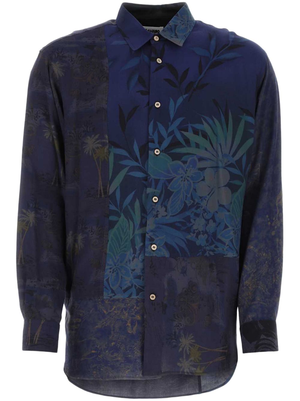 Magliano floral print shirt - Blue