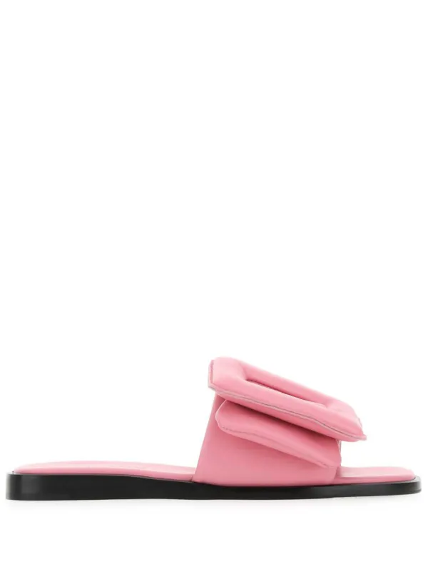 Boyy Puffy Sandals Pink FARFETCH EG