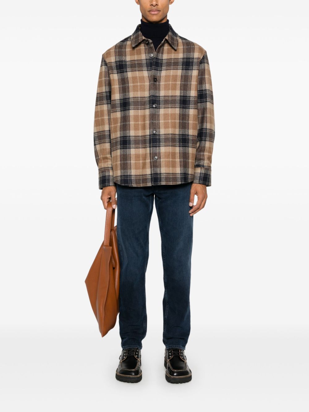 A.P.C. Bobby shirtjack - Bruin