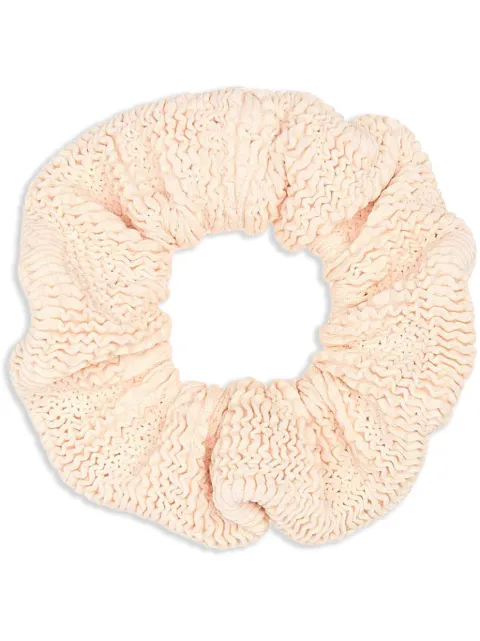 Hunza G crinkled-effect scrunchie 