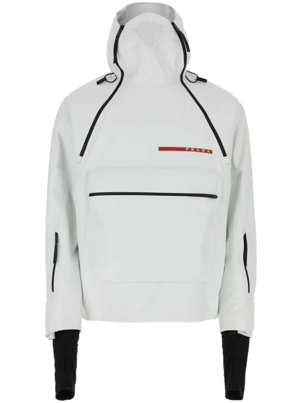 Prada Giacca da sci con applicazione | toni neutri | Image 1