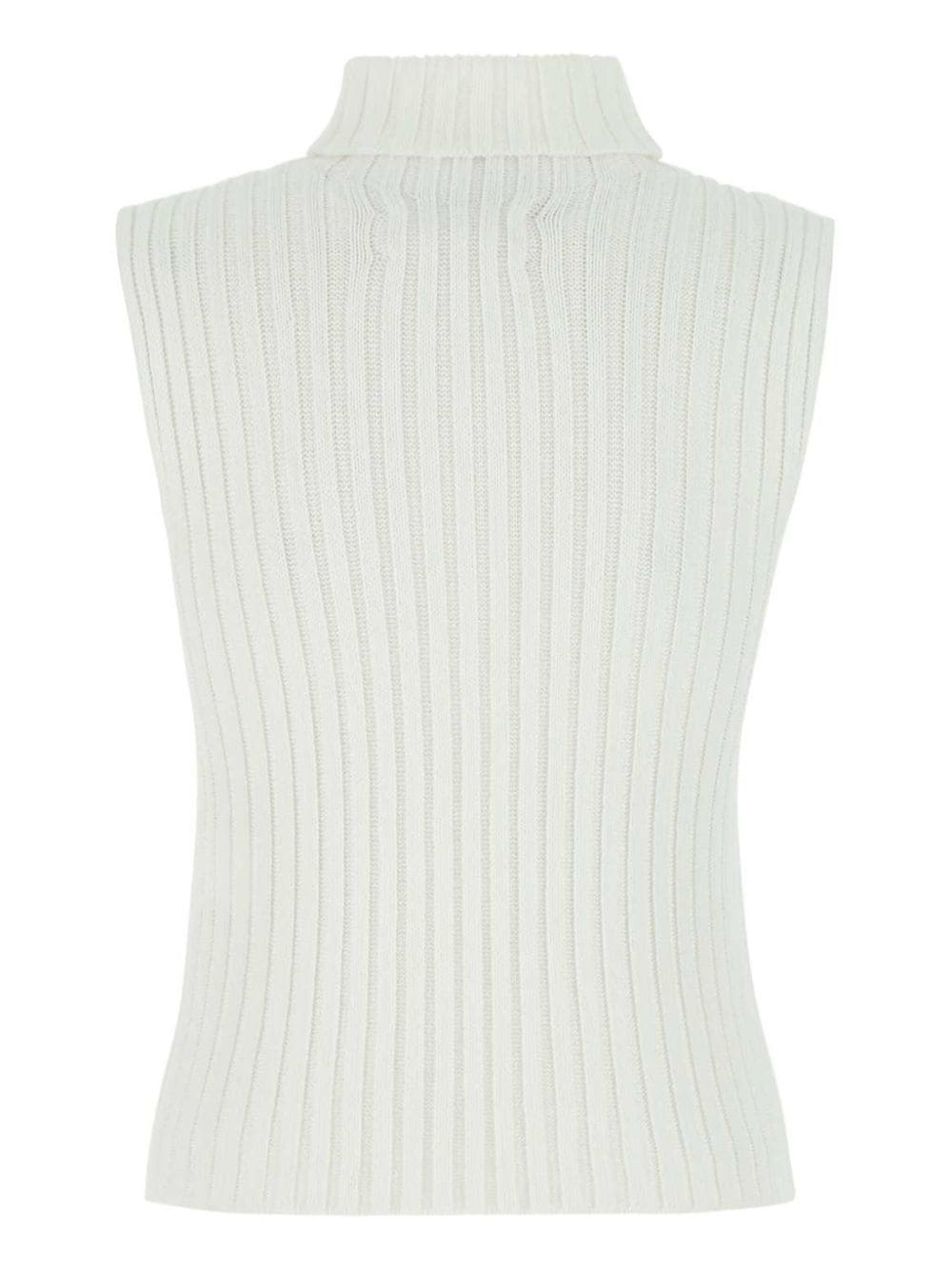 LIYA cotton vest - Wit