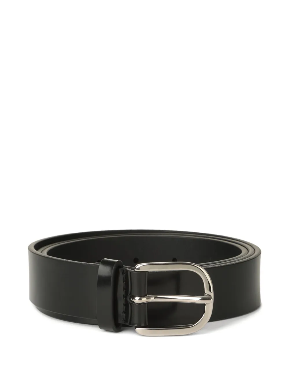 Orciani leather buckle belt | Black | Image 1