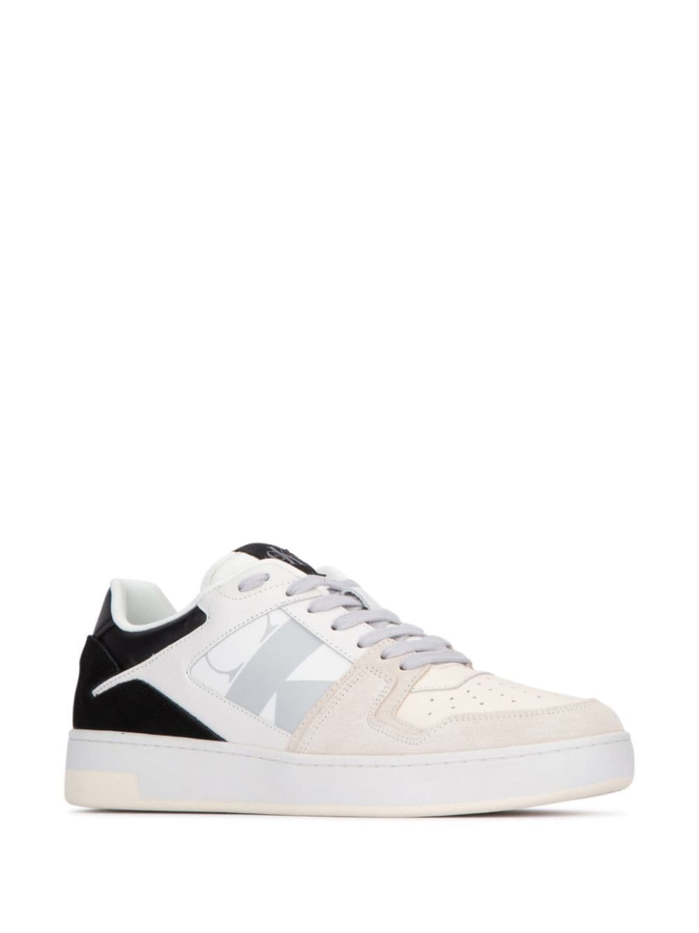 Calvin Klein suede sneakers - Wit