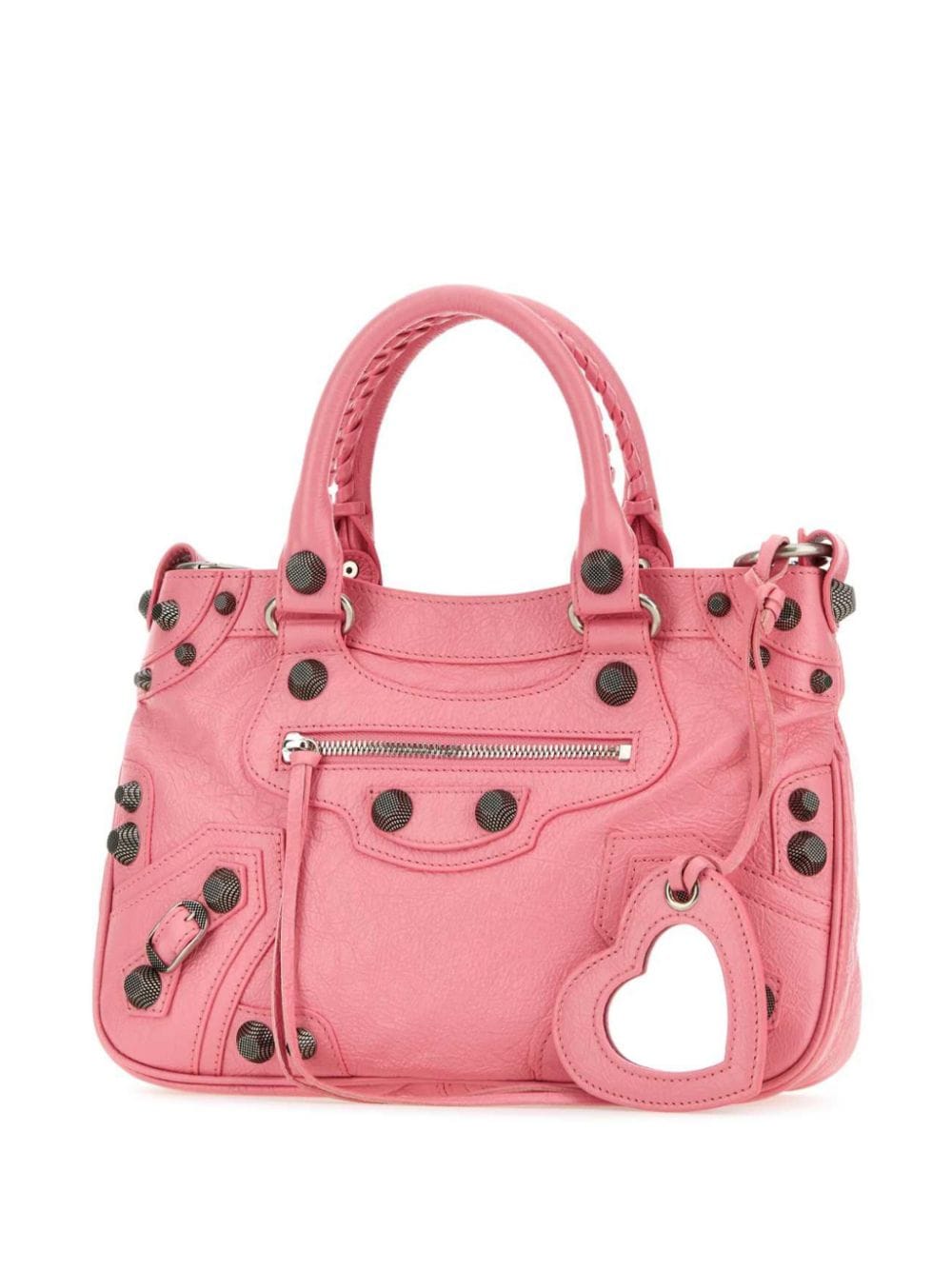 Shop Balenciaga Medium Neo Cagole Handbag In Pink