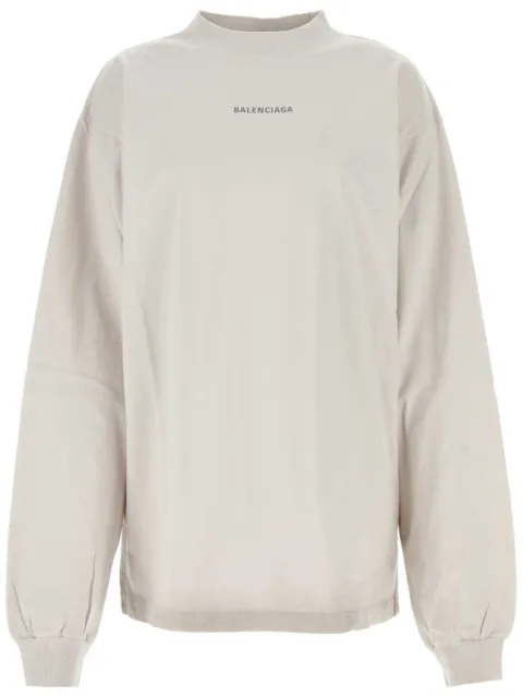 Balenciaga logo-print sweatshirt Women
