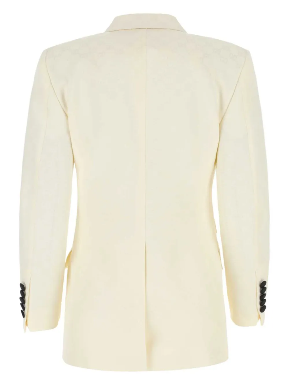 Gucci GG-embroidered blazer - Beige