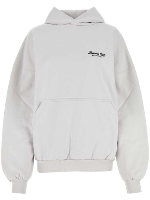 Balenciaga Beverly Hills embroidered hoodie Women